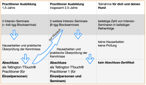 Die Tellington TTouch® Practitioner Ausbildung für Hunde